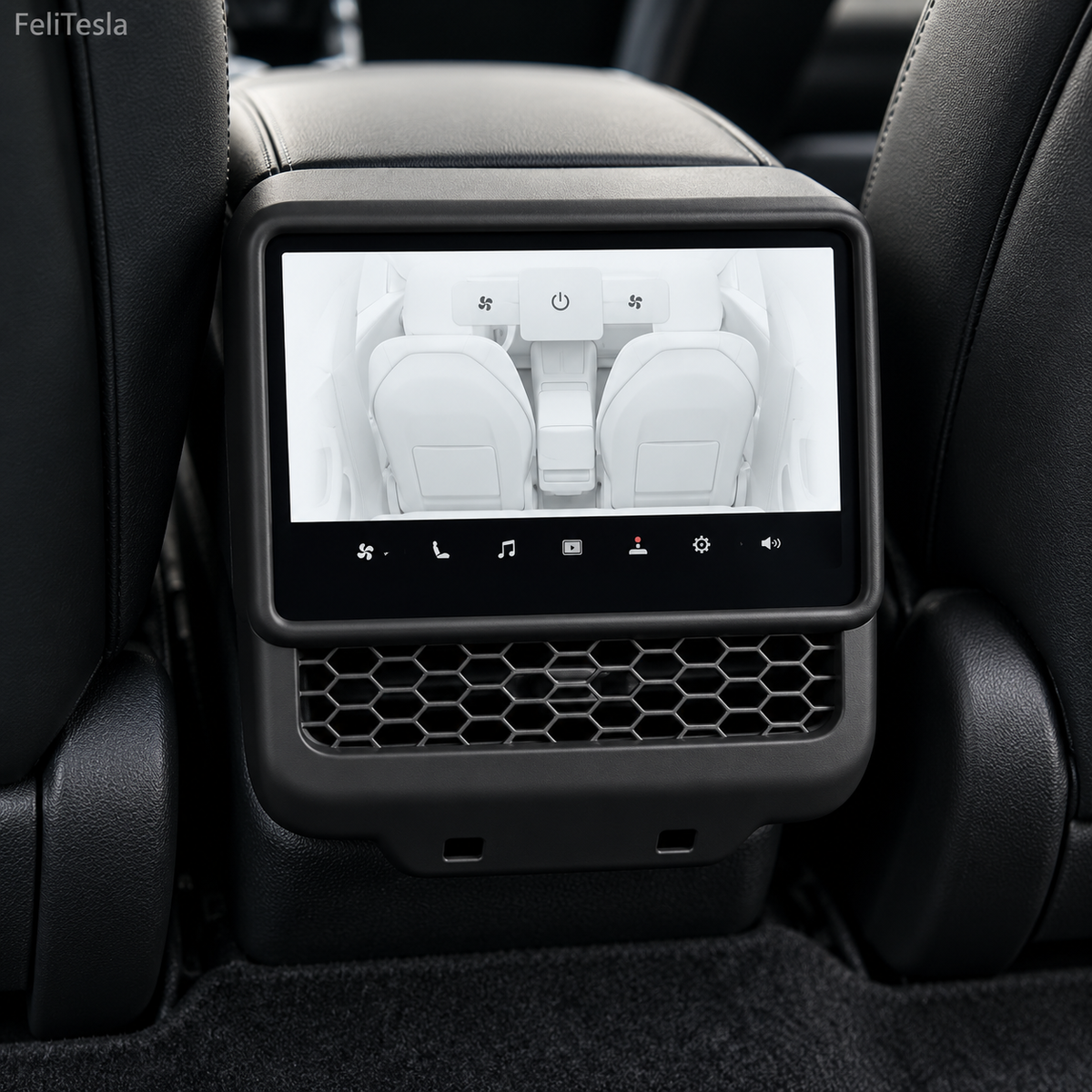 Marco protector para pantalla trasera Tesla Model 3 y Tesla Model Y